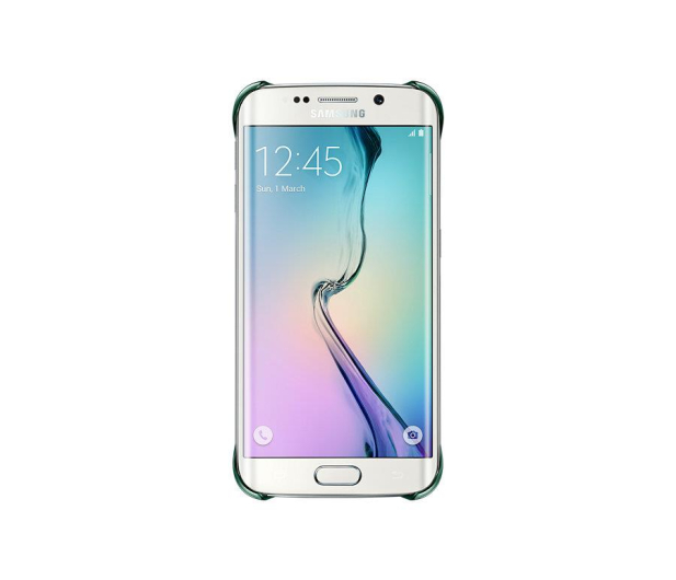 Etui ClearCover do Samsung Galaxy S6 Edge zielone - 230578 - zdjęcie
